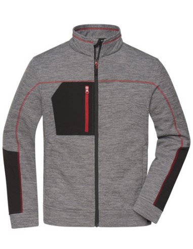DAI-JN1818-Mens Structure Fleece Jacket
